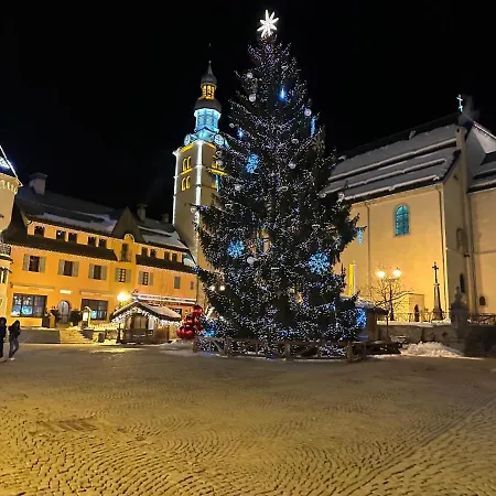 Rochebrune, Superbe Avec Jardin Apartment Megeve